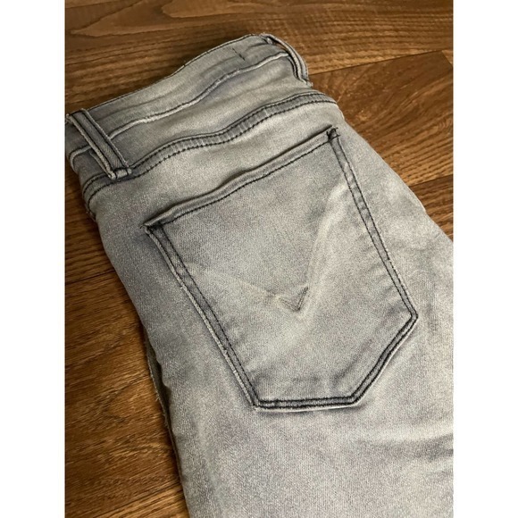 Hudson Los Angles Gray Washed Skinny Jeans Size 28 - Picture 2 of 5
